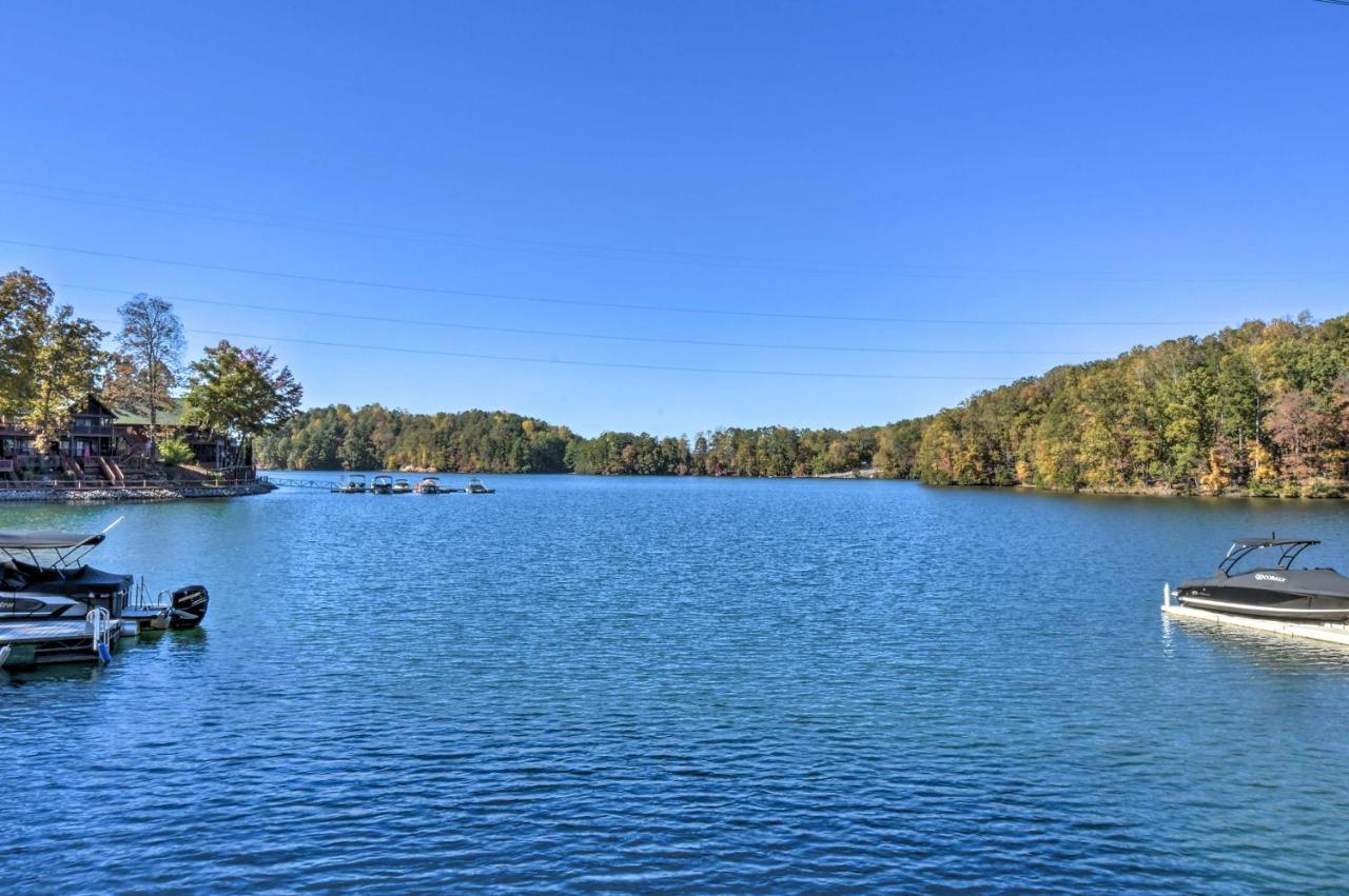 Lake Keowee Escape With Dock, Deck And Lake Access! Six Mile Esterno foto