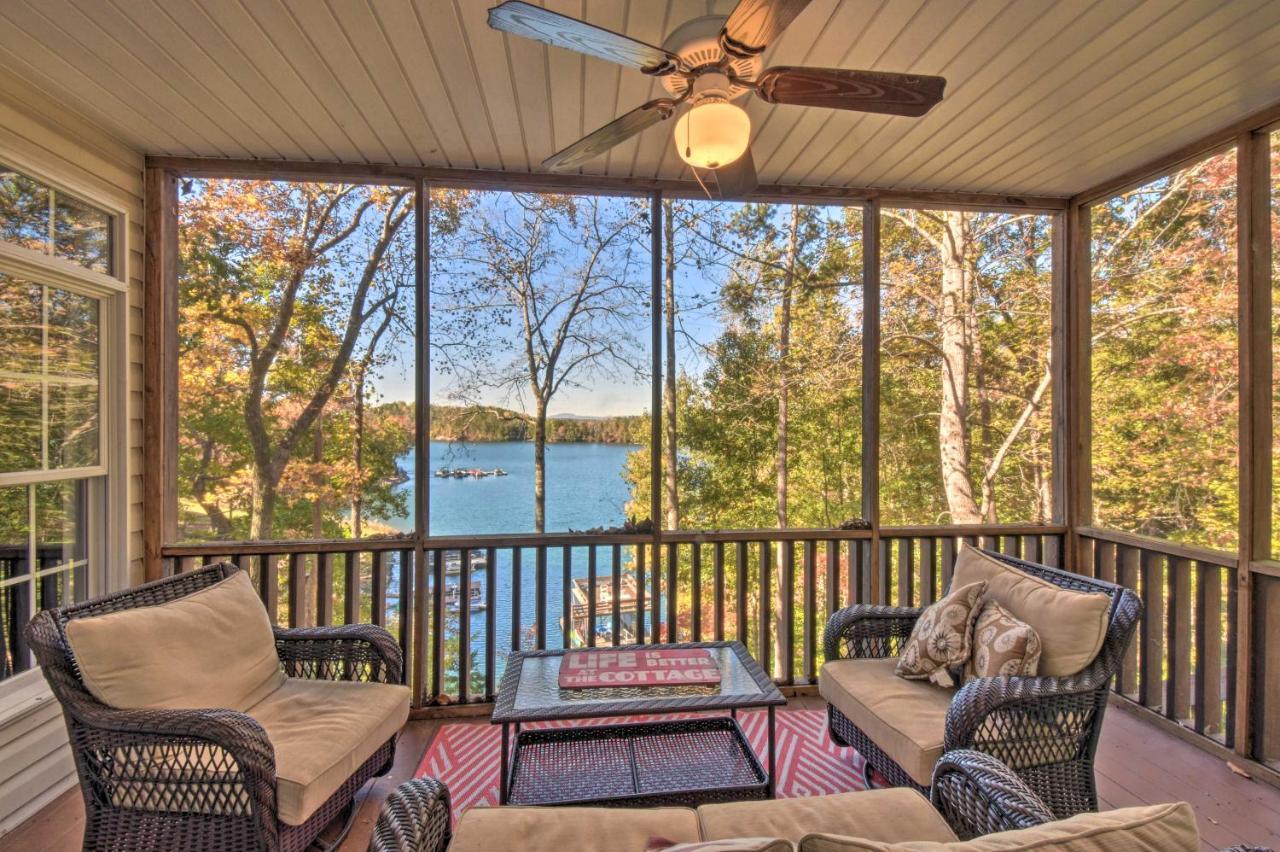 Lake Keowee Escape With Dock, Deck And Lake Access! Six Mile Esterno foto
