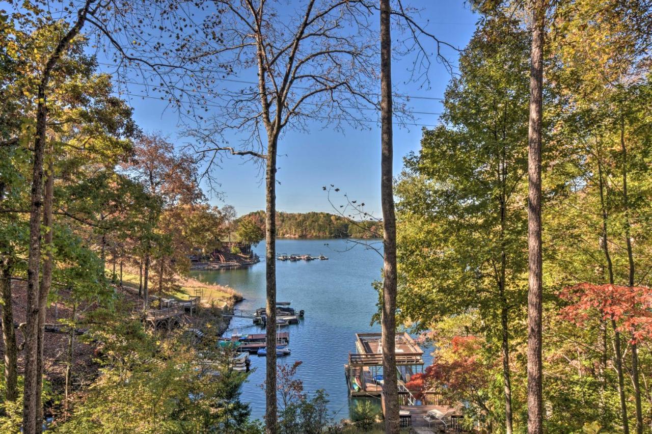 Lake Keowee Escape With Dock, Deck And Lake Access! Six Mile Esterno foto