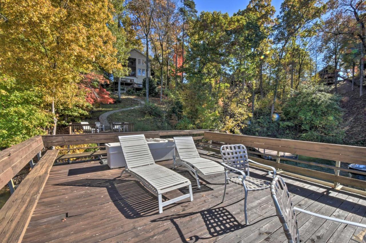 Lake Keowee Escape With Dock, Deck And Lake Access! Six Mile Esterno foto