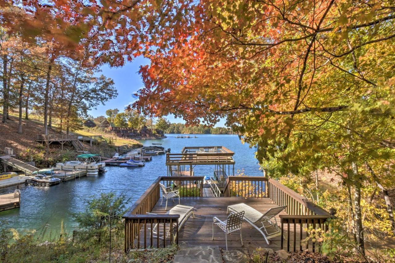 Lake Keowee Escape With Dock, Deck And Lake Access! Six Mile Esterno foto